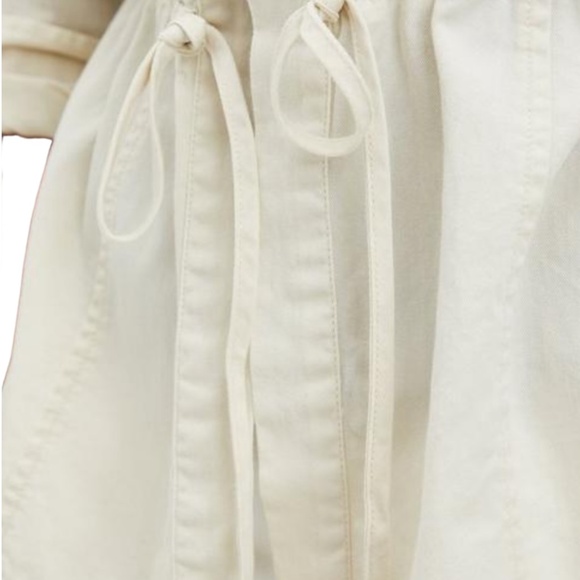 NWT Torrid Plus Cream Twill Peplum Jacket Size 1(14/16) - Picture 4 of 8